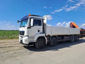 Kubotrans auto s hydraulickou rukou